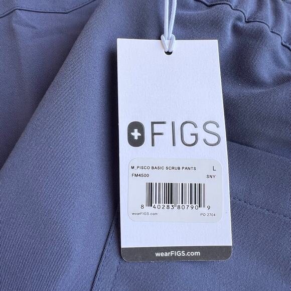 SOLD Figs Scrub Leon Top and Pisco Pants 2-PC Set Men's Sz L NWT - Picture 5 of 7